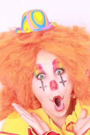 Plastic mini hoedjes fluor kleuren
