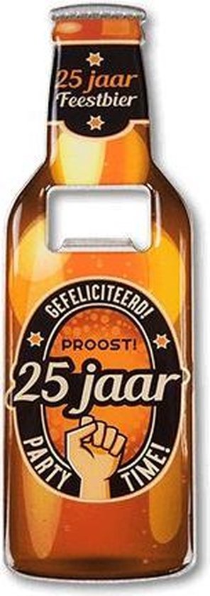 Bieropener - 25 jaar