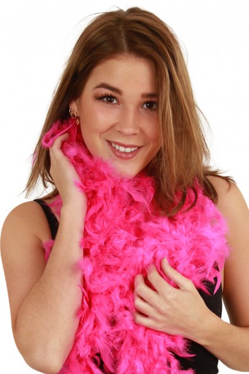 Boa donkerroze 180cm - 50 gram