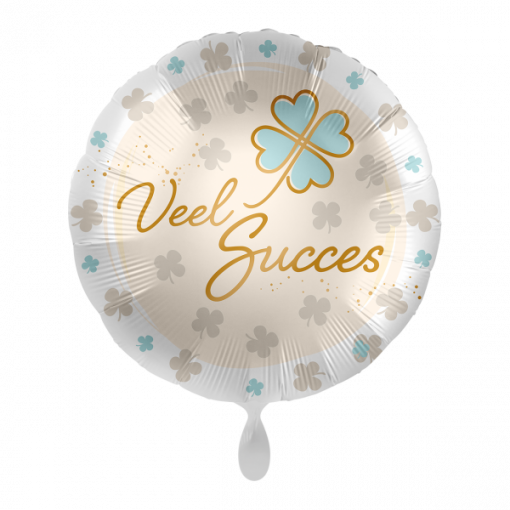 Folieballon Veel Succes