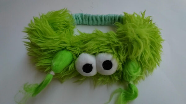 Haarband monstertje groen