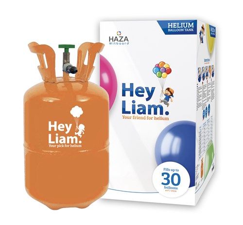 Heliumcilinder 30 ballonnen Hey Liam !