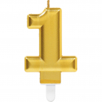Kaarsjes Sparkling goud