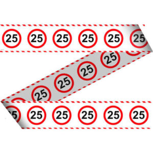 Markeerlint Verkeersbord 25 jaar