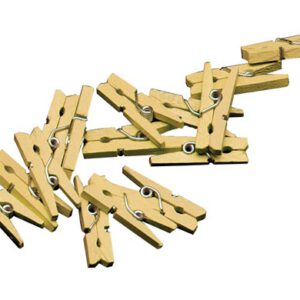 Miniknijpers goud