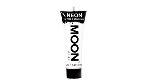 Neon UV face & body paint white