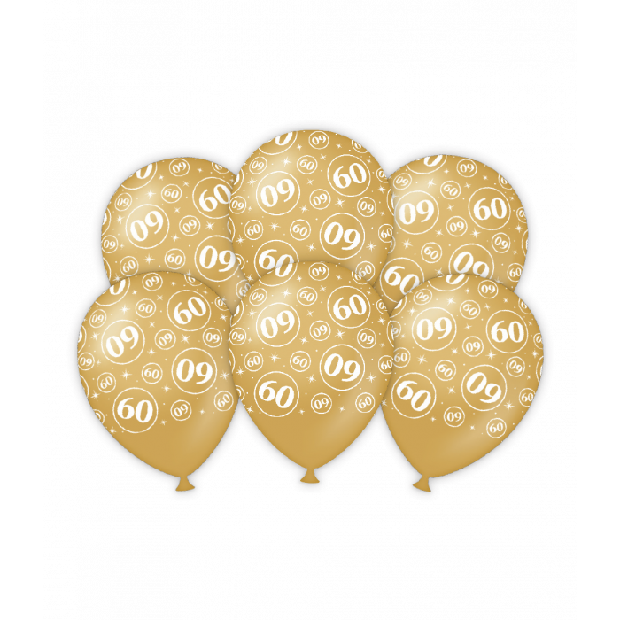 Party Balloons 60-jarig jubileum