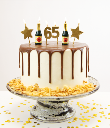 Party cake candles - 65