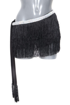 Rio skirt zwart - wikkelrok