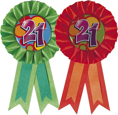 Rozet 21 jaar