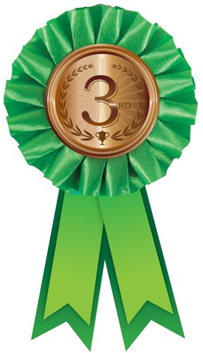 Rozet ''3rd'' prijs