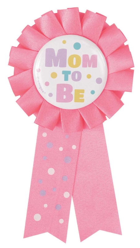 Rozet Mom to Be roze