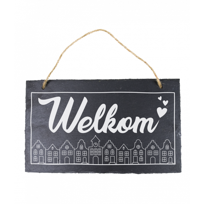 Stone Slogan - Welkom