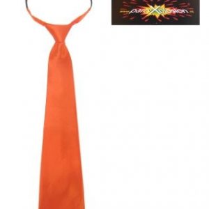 Stropdas oranje