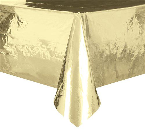 Tafelkleed goud folie