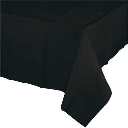 Tafelkleed zwart plastic