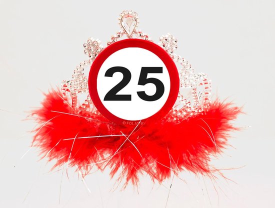 Tiara Verkeersbord 25