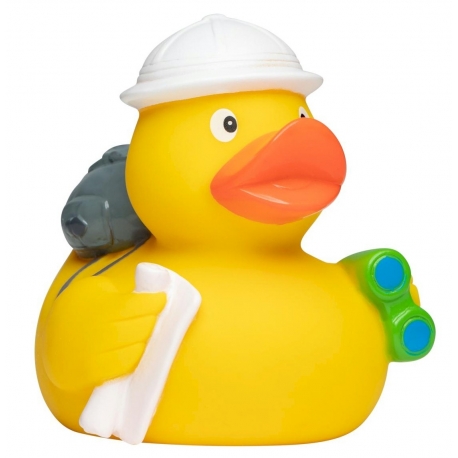 Badeend Backpacker Wereldreiziger
