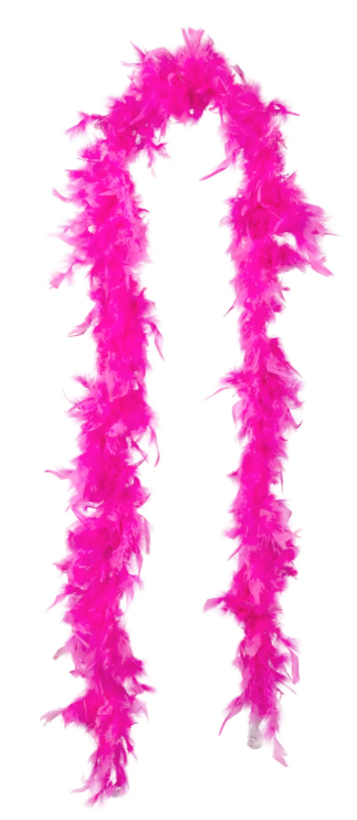 Boa roze 180cm - 85gram