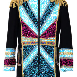 Carnavalsjas Luxe Blue man