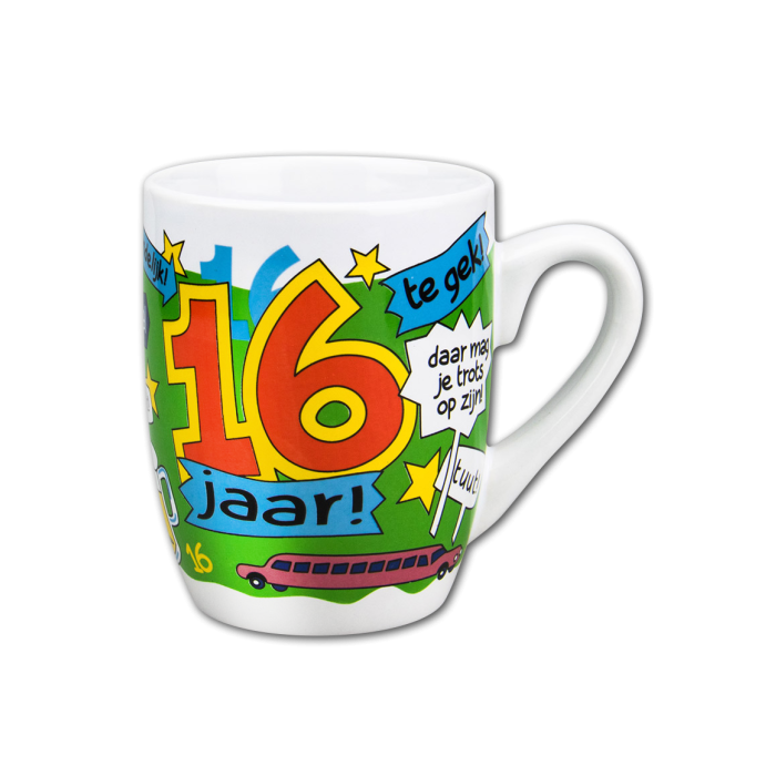Cartoonmok 16 jaar