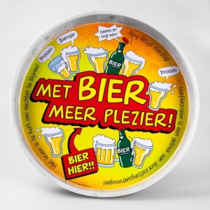 Dienblad - bier