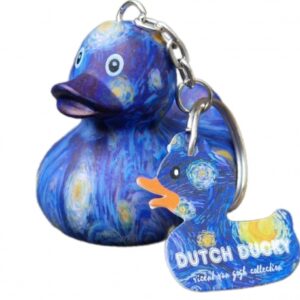 DUTCH DUCKY sleutelhanger Sterrennacht van Vincent van Gogh