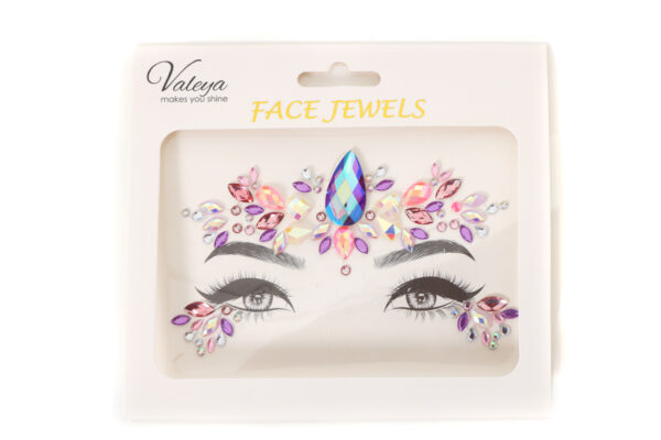 Face jewels multi pastel 55305-24