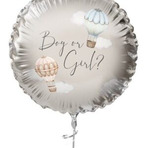 Folieballon Baby balloons gender reveal