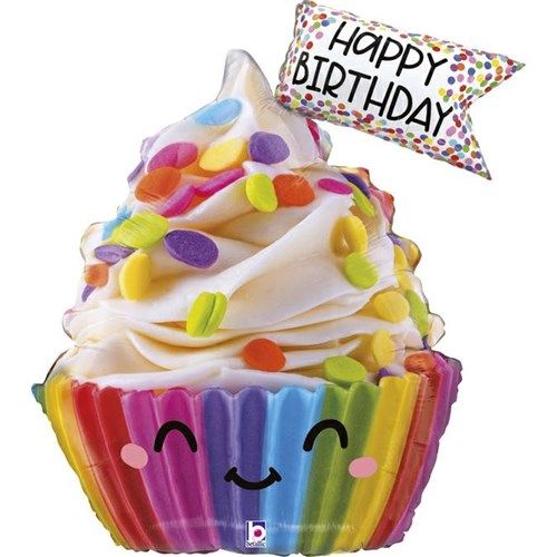 Folieballon Cute Cupcake