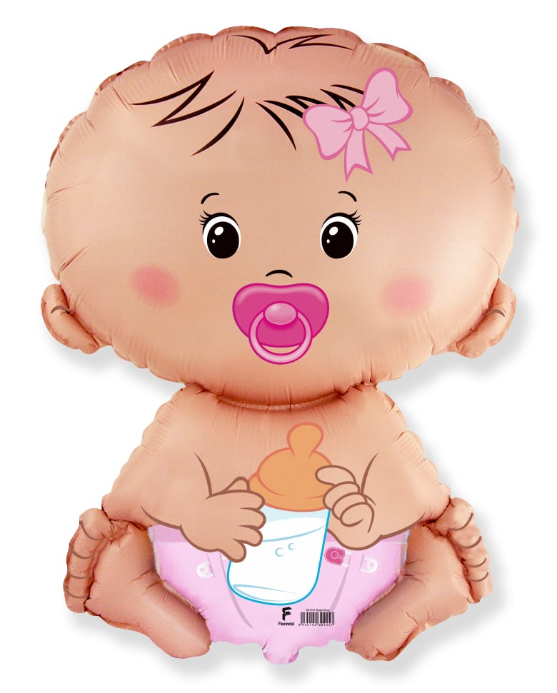 Folieballon shape Baby Girl