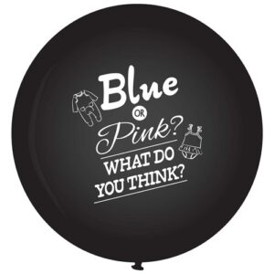 Gender Reveal Ballon 90cm + Helium