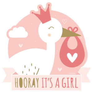 Huldeschild Newborn Baby Girl