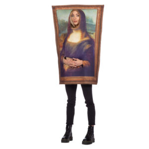 Kostuum schilderij Mona Lisa
