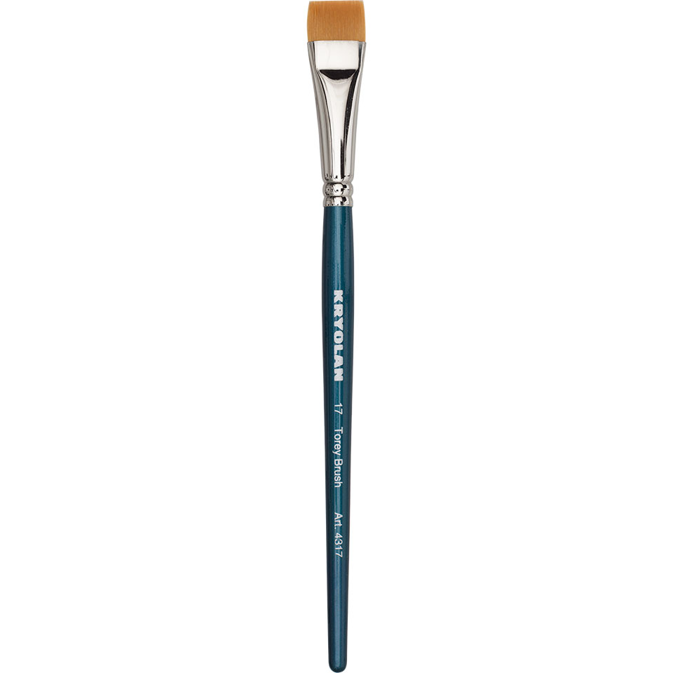 Kryolan Penseel Torey Flat Brush 17 - 4317