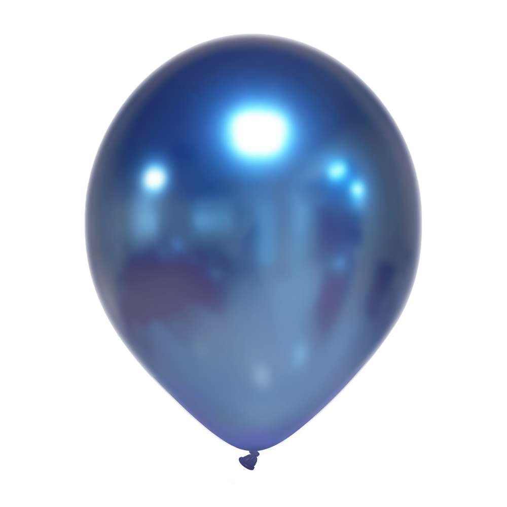 Latex ballonnen satijn blauw