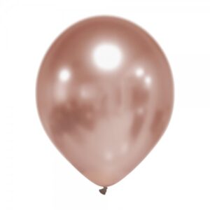 Latex ballonnen satijn rosegoud