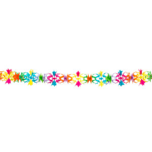 Papieren slinger Floral