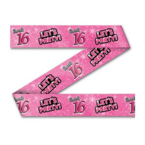 Party afzetlint Sweet 16