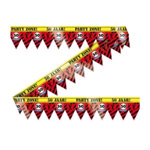 Party afzetlint traffic sign 50