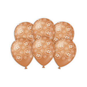 Party ballonnen 12,5-jarig jubileum