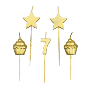 Party cake candles - 7