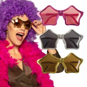 Partybril Ster (3 kleuren)