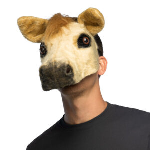 Pluchen masker Paard