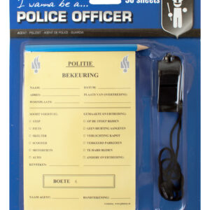 Politie bonnenboekje