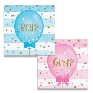 Servetten Gender Reveal boy / girl