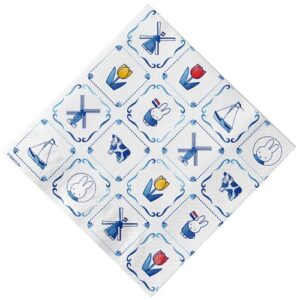 Servetten Nijntje Delfs blauw