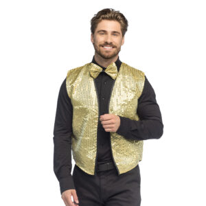 Set Gilet + Strik Spangles (2 kleuren)