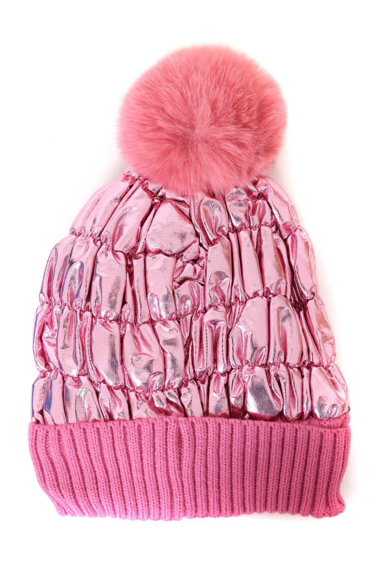 Skimuts metallic pink