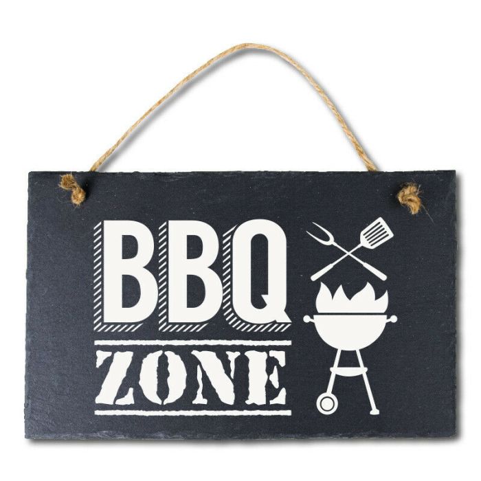 Stone Slogan - BBQ zone
